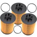 3x Ölfilter passend für OPEL AGILA A ASTRA G H COMBO CORSA B C D MERIVA 1.2+1.4.