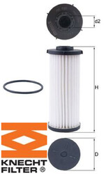 KNECHT HX190D Hydraulikfilter für Automatikgetriebe Hydraulikfilter 