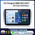 Für Peugeot 2008 2013-2017 Android 13 Autoradio Carplay GPS NAVI SWC DAB+ 1+32G