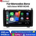 9"Android 13 Autoradio GPS Für Benz A/B Klasse Sprinter Viano VW Crafter 2+64GB