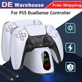 PS5 Controller Ladestation, PS5 Zubehörsets Ladestation für Dualsense Wireless