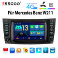 4+64G Autoradio Android 13 GPS Navi 4G LTE Für Mercedes G/CLS/E-Klasse W211 W219