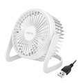 USB Tischventilator Computer Ventilator Lüfter Mini Fan Schreibtisch leise weiß