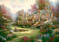 Schmidt 57453 - Thomas Kinkade: Landsitz, Puzzle 2000 Teile|von 12 bis 13 Jahren