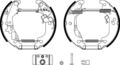 HELLA BREMSBACKEN-SATZ HINTERACHSE passend für FIAT PUNTO | 8DB 355 038-181