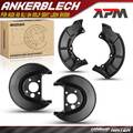 4x Ankerblech Bremsscheibe Vorne Hinten für Audi A3 8L1 VW Golf Seat Leon Skoda