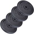 ScSPORTS® Hantelscheiben Set 60 kg Ø 30mm Gusseisen Gewichtsscheiben Gewichte