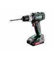 Metabo Akku-Bohrschrauber BS 18 L, metaBOX 145, 18V 2x2Ah Li-Power + SC 30