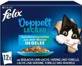 FELIX So gut wie es aussieht Doppelt Lecker in Gelee, Fisch. 6x12x85g=72 Beutel