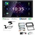 JVC Autoradio Apple CarPlay Android  DAB+ für Mercedes Benz B-Klasse 2005-2011 