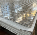 Aluminium Laufflächenplattenschachbrett 2500x1250mm 2x1m Ally Blechprüfer 5 Bar
