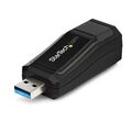 StarTech.com USB 3.0 auf Gigabit Ethernet Lan Adapter - Schwarz