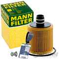 MANN FILTER ÖLWECHSELSET passend für FIAT 500 ALFA ROMEO GIULIETTA 1.6-2.0 D