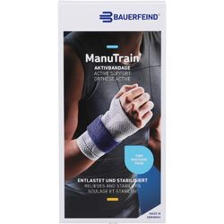 MANUTRAIN Handgelenkbandage rechts Gr.3 schwarz 1 St PZN07552300