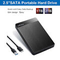 2,5/3.5 Zoll Externe Festplatte 1TB 2TB 10TB 16TB 18TB USB3.2 SATA Extended HDD