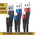 Schnell Ladekabel Datenkabel TYP-C USB für Samsung S25 S24 S23 S22 Ultra Plus