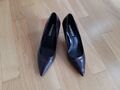 Mango klassische Pumps  High Heels Gr 36, bordeaux mit Krokoprägung wie neu