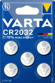 5 Stück Varta CR 2032 3V Lithium Batterie Knopfzelle 220mAh 6032 MHD 03/32