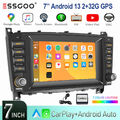 2+32G Android 13 Auto Carplay Autoradio GPS USB Für Benz C/CLC Klasse W203 W209