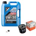 MAHLE Ölfilter 5 L LIQUI MOLY 5W-30 Longtime High Tech für Mazda 3 1.6 1.4