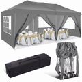 Pavillon 3x3m-3x6m Faltpavillon Partyzelt Gartenzelt Pavillion Pop-Up Wasserdich