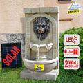 SOLARBRUNNEN SOLAR GARTENBRUNNEN ZIERBRUNNEN SOLAR PUMPE WASSERSPIEL TEICHPUMPE