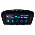 Qualcomm CPU Android 13 Retrofit 8Core 128GB Autoradio GPS für BMW E60 E90 CCC