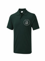 Poloshirt mit individuell besticktem Namen, personalisierter Text Workwear Poloshirt