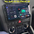 9" Für Audi A3 S3 RS3 8P 4+64GB Apple Carplay Autoradio Android 13 GPS Navi WIFI