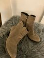 GABOR Stiefelette Boots Wildleder Gr. 38