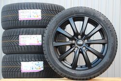 VW Bus T5 T6 T6.1 Caravelle Satz 18" Räder Alufelgen P69 schwarz Allwetterreifen