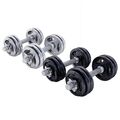 GORILLA SPORTS® Kurzhanteln 2er Set 30kg Gewichte Hantelset Hantelscheiben 30mm