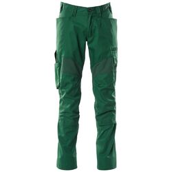 Mascot ACCELERATE Hose mit CORDURA-Knietaschen, Stretch-Einsätze Gr. 60 grün