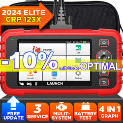  Launch CRP123X PRO Profi KFZ Diagnosegerät Auto OBD2 Scanner Fehler Auslesegerä