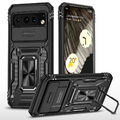 Handy Hülle Für Google Pixel 7A 7 9 Pro XL Kameraschutz Case Cover Tasche + Glas