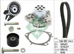 Original INA Wasserpumpe + Zahnriemensatz 530 0562 30 für Alfa Romeo Cadillac