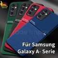 Handy Hülle für Samsung Galaxy A25 A35 A55 Display Kamera Schutz Hartglas Case