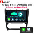 64GB Android 12.0 Navi AutoRadio GPS WIFI für Mercedes Benz C-Klasse W203 C 220