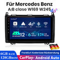 9"Android 12.0 Autoradio GPS SWC Mercedes A/B Klasse Vito Sprinter Viano Crafter