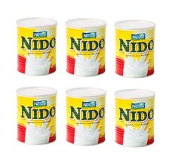 Nido Nestle 6er Pack Instant Vollmilchpulver Instant Full Cream Powder 6x 400g