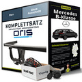 Für MERCEDES B-Klasse Typ W246 Anhängerkupplung starr +eSatz 13pol uni 11-18 NEU