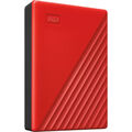 WD My Passport 6TB, Festplatte, rot