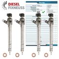 4x Injektor Einspritzdüse Ford Transit 2.2 TDCi Citroen 2.2 A2C59517051 VDO