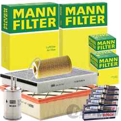 MANN FILTER INSPEKTIONSPAKET passend für VOLVO V40 525 526 T4 T5 180+214 PS