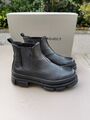 Garment Projekt Plateau Chelsea Boots Stiefeletten ankle boots schwarz Gr.38