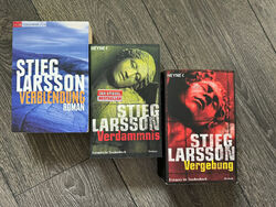 Millennium-Trilogie Verblendung/ Verdammnis/ Vergebung von Stieg Larsson