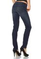 Arizona Damen Stretch Jeans Skinny Denim Slim Fit Hose Blau Used Pants Röhre L32