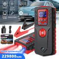 229800mAh Auto KFZ Starthilfe Jump Starter 8000A Ladegerät Booster PKW Powerbank