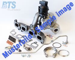 BTS Turbo Lader Aufladung TURBO SERVICE SET REMAN T981008BL +487.90€ Pfand TDI