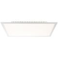 Brilliant LED Deckenleuchte Flat Silber 42W DIM+CCT 60x60cm mit Fernbedienung